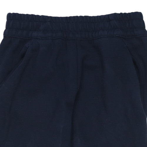 Additional view of Adidas Men's Blue Tapered Track Pants, size S, Elastic Waist Activewear