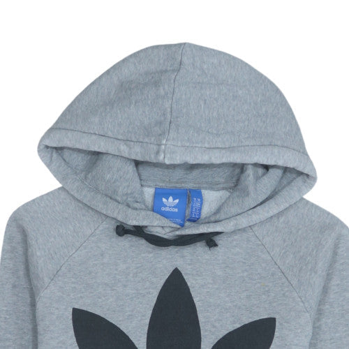 Mens UK Size XS adidas Grey Pullover Hoodie
