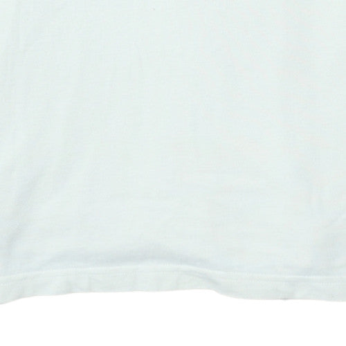 Additional view of Adidas Men's White S Polo Shirt FIFA Embroidered Logo Sportswear