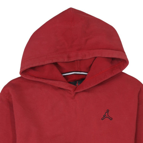Mens UK Size M Jordan Red Pullover Hoodie