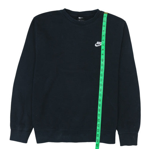 Mens UK Size M Nike Black Pullover Sweatshirt
