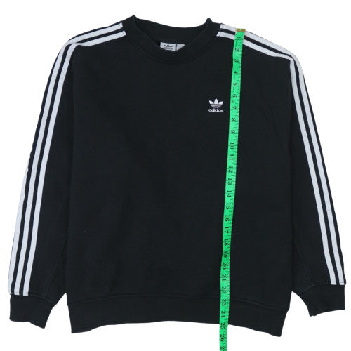 Womens UK Size XS adidas Black Pullover Sweatshirt
