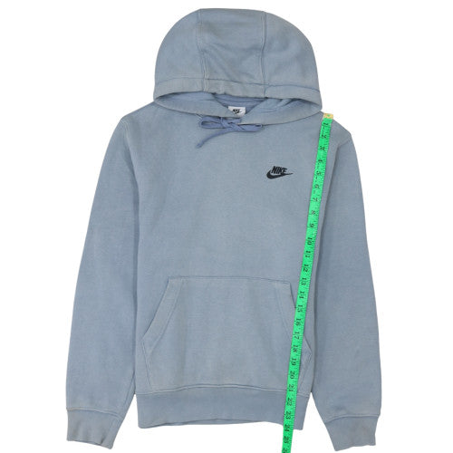 Mens UK Size XS Nike Blue Pullover Hoodie