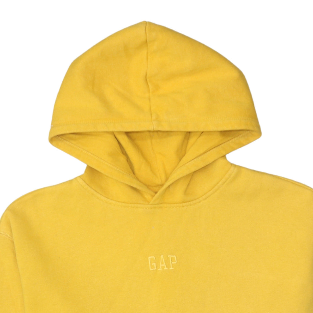 Additional view of Gap Kids boys’ yellow pullover hoodie xl 14-16 cotton blend sweatshirt