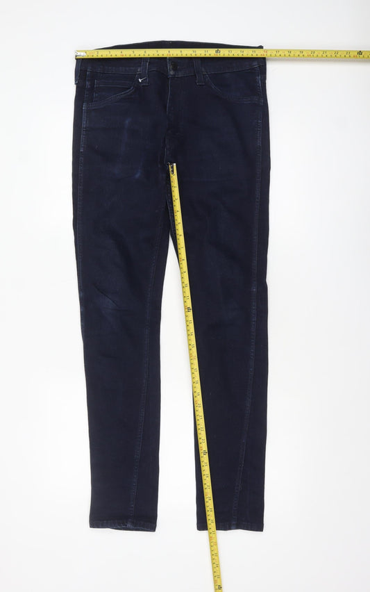 Levi’s Men’s Blue 519 Skinny Fit Denim Jeans W33 L32