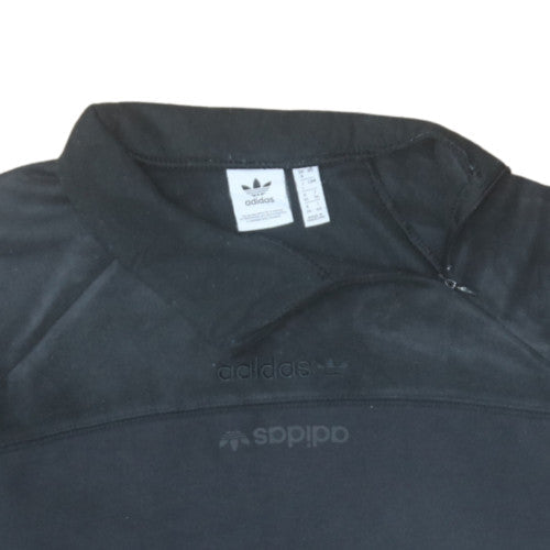 Womens UK Size 10 Adidas Black Pullover Sweatshirt