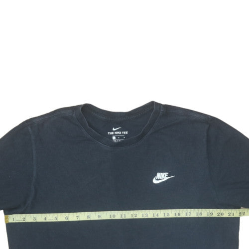 Nike Men's Black Crew Neck Short Sleeve Classic T-Shirt Size L