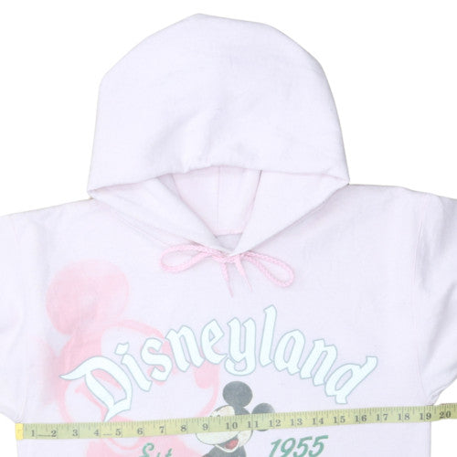 Womens UK Size S Hanes Pink Pullover Hoodie