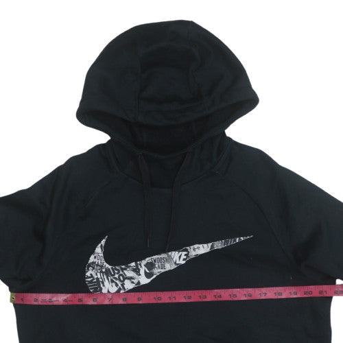 Mens UK Size M Nike Black Pullover Hoodie