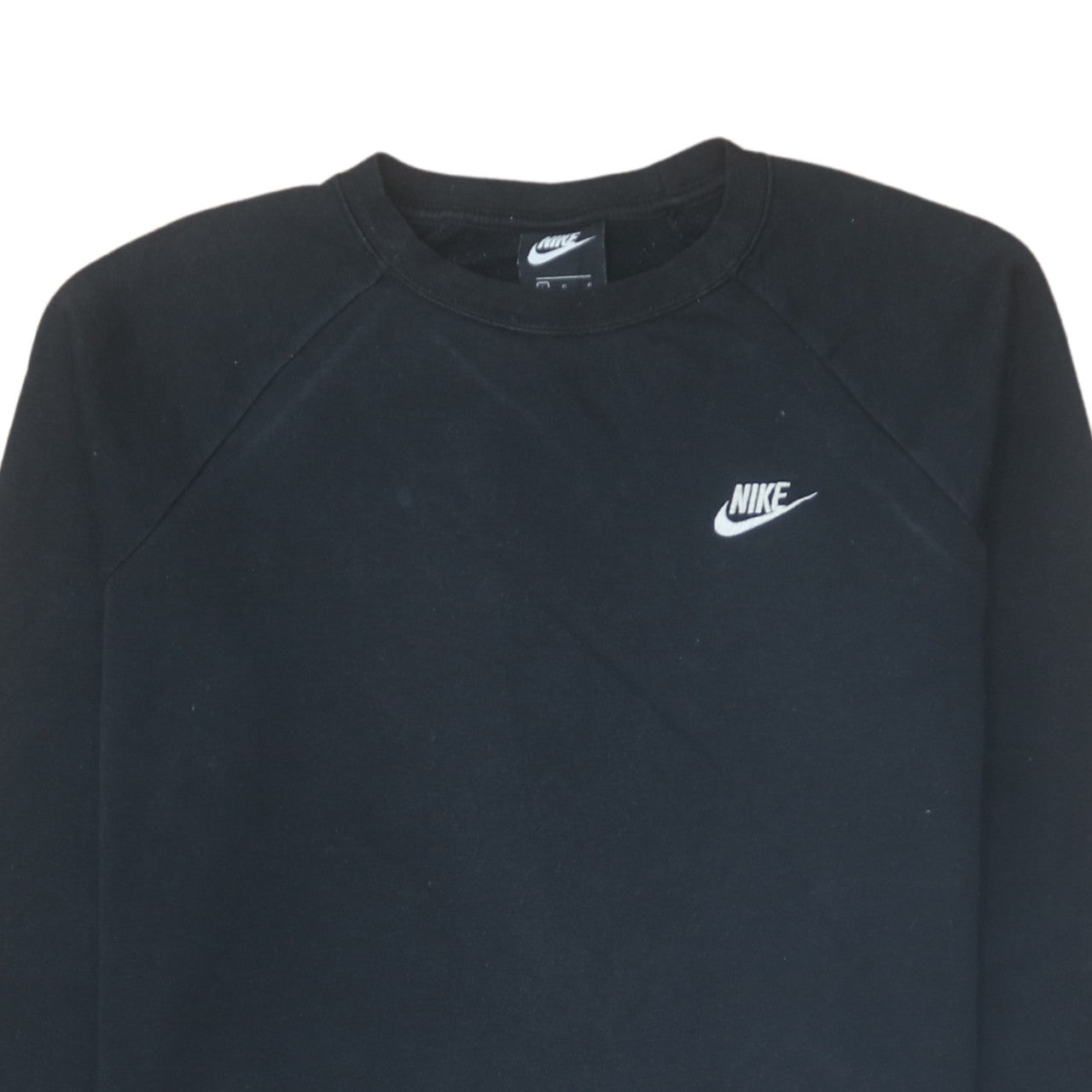 Womens UK Size L Nike Black Pullover Sweatshirt