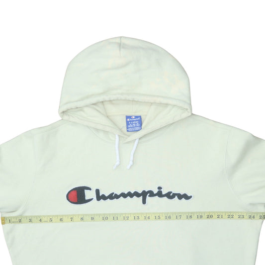 Womens UK Size XL Champion Beige Pullover Hoodie