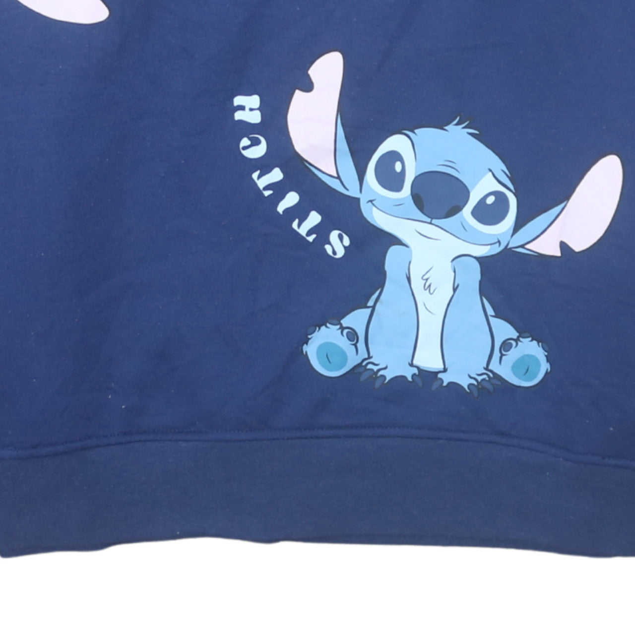 Womens UK Size 12/14 Disney Blue Pullover Hoodie