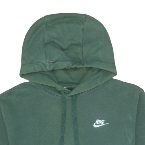Mens UK Size S Nike Green Pullover Hoodie