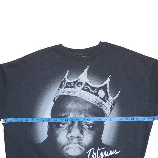 Womens UK Size XL The Notorious B.I.G. Black Pullover Sweatshirt