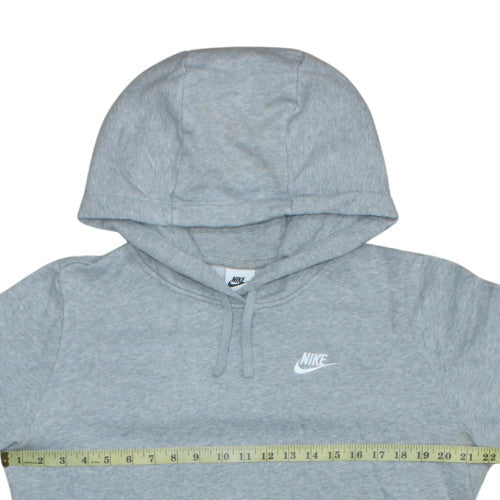 Mens UK Size M Nike Grey Pullover Hoodie
