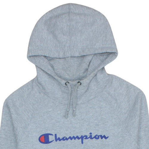 Mens UK Size M Champion Grey Pullover Hoodie