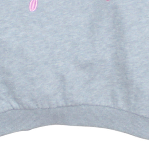Womens UK Size S Tommy Jeans Grey Pullover Sweatshirt