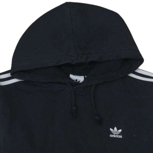 Mens UK Size M adidas Black Pullover Hoodie