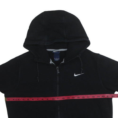 Mens UK Size S Nike Black Full Zip Hoodie