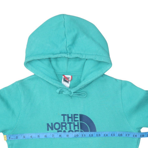 Womens UK Size S The North Face Blue Pullover Hoodie
