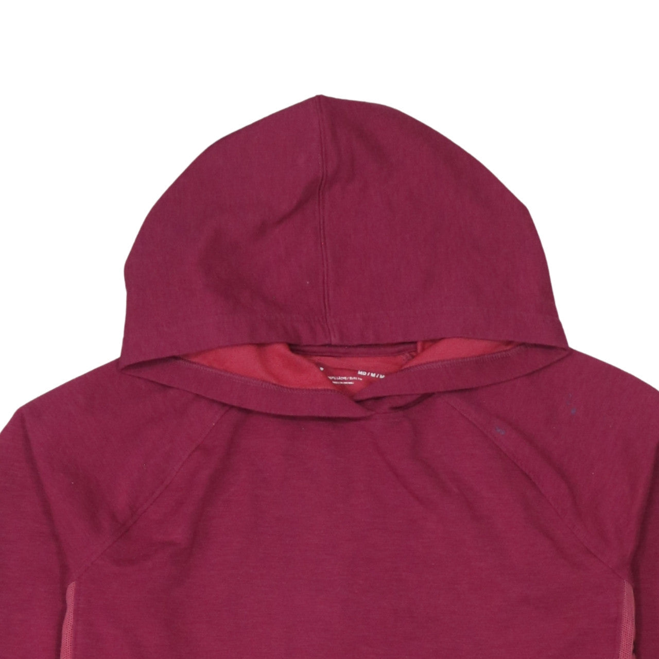 Womens UK Size M Under Armour Red Pullover Hoodie