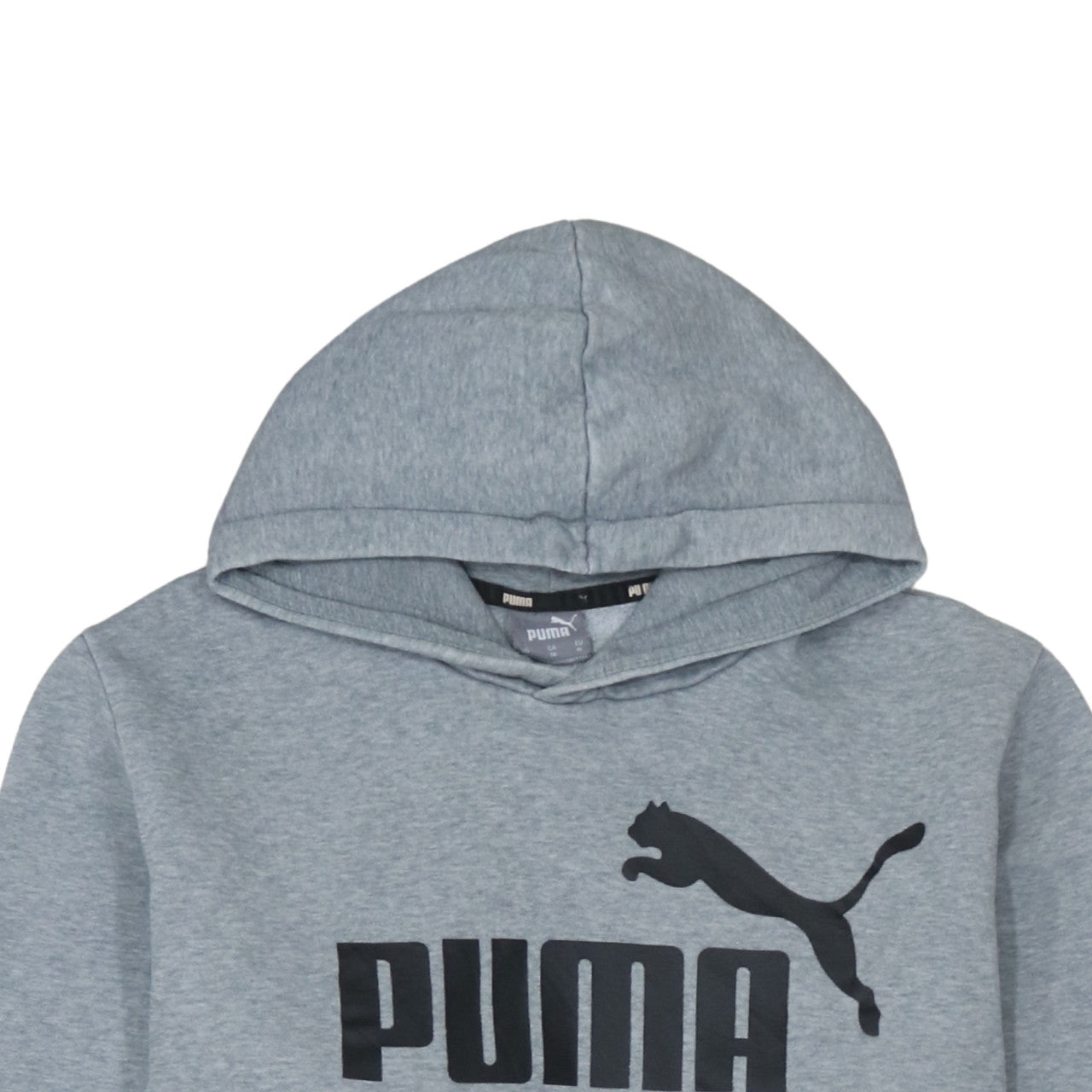 Mens UK Size XL Puma Grey Pullover Hoodie