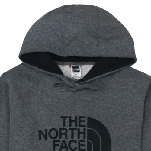Mens UK Size M The North Face Grey Pullover Hoodie