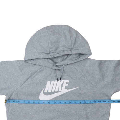 Mens UK Size M Nike Grey Pullover Hoodie