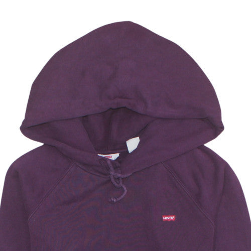 Womens UK Size XS Levi's Purple Pullover Hoodie