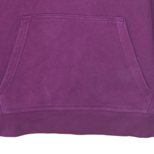 Womens UK Size M Nike Purple Pullover Hoodie
