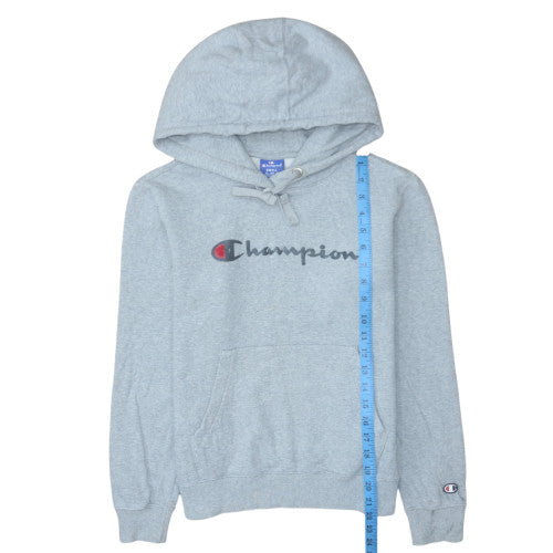 Mens UK Size S Champion Grey Pullover Hoodie