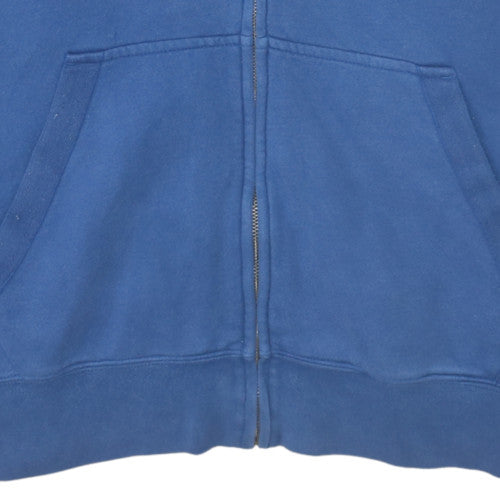 Mens UK Size M Tommy Hilfiger Blue Full Zip Hoodie