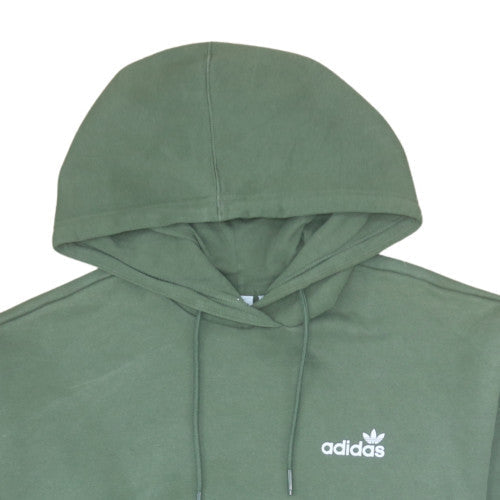 Mens UK Size S Adidas Green Pullover Hoodie