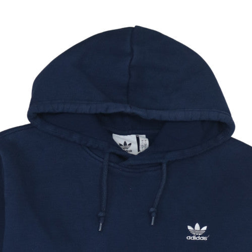 Mens UK Size L adidas Blue Pullover Hoodie