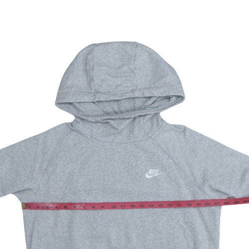 Mens UK Size M Nike Grey Pullover Hoodie