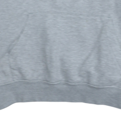 Mens UK Size M Nike Grey Pullover Hoodie
