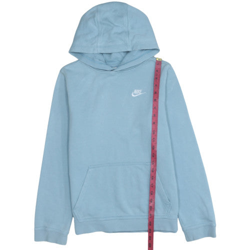 Teens UK Size XL Nike Blue Pullover Hoodie