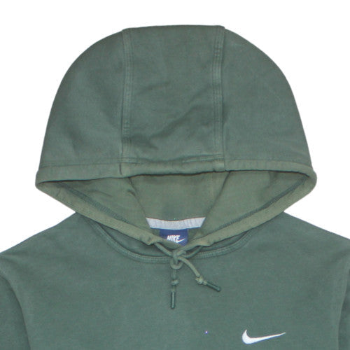 Mens UK Size M Nike Green Pullover Hoodie