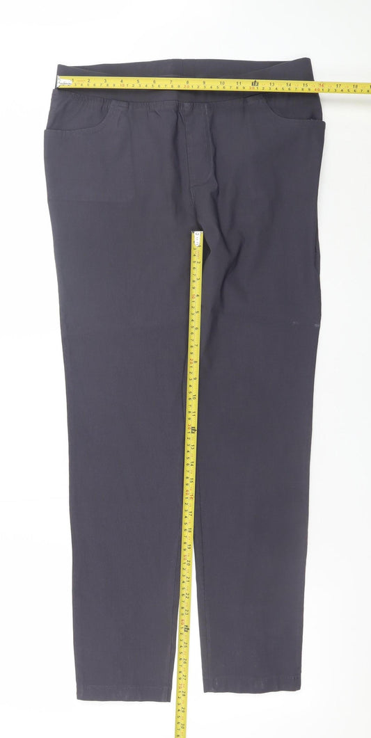 Womens UK Size 10 Cook Slim Fit Jegging Black Trousers