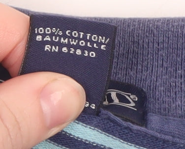 Mens UK Size L Lands' End 100% Cotton Polo Shirt
