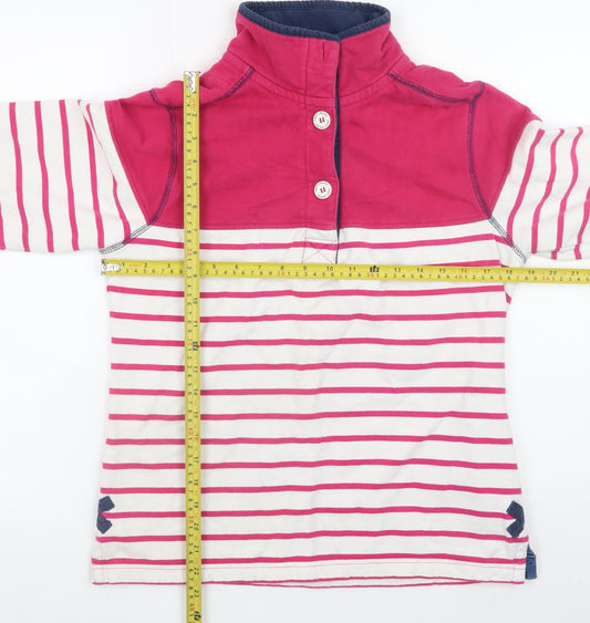Womens UK Size XS Lazy Jacks Multicoloured Henley Sweatshirt