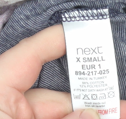 Mens UK Size XS NEXT Grey T-Shirt