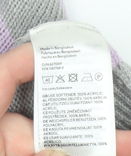 Womens UK Size 12 H&M Grey Pullover Jumper