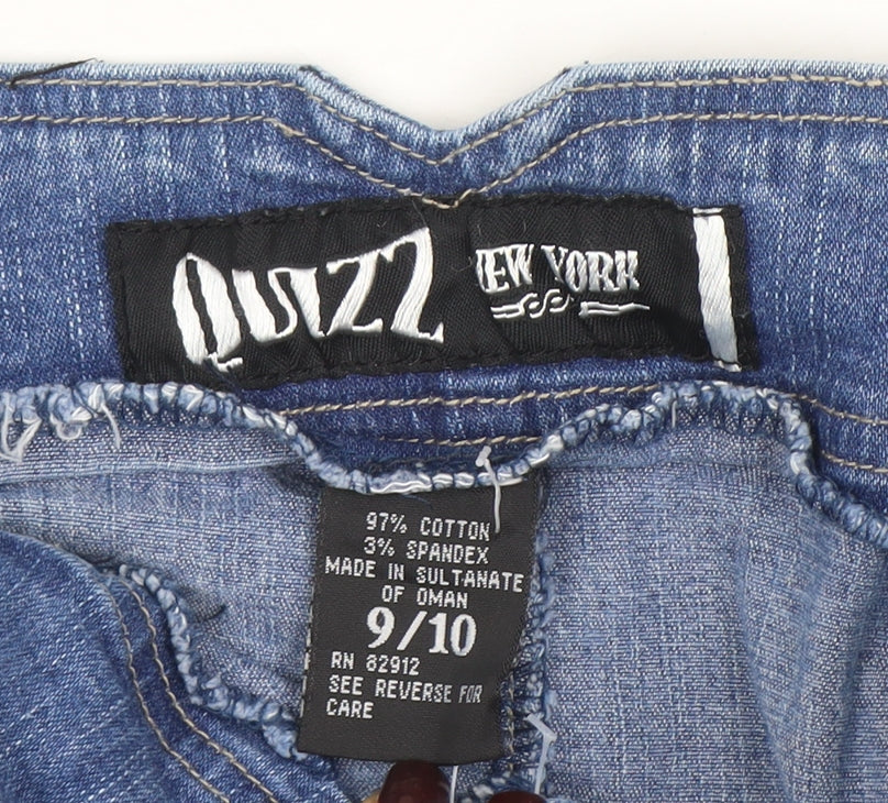 Girls UK Size 9-10 Years Qizz New York Mini Denim Skirt