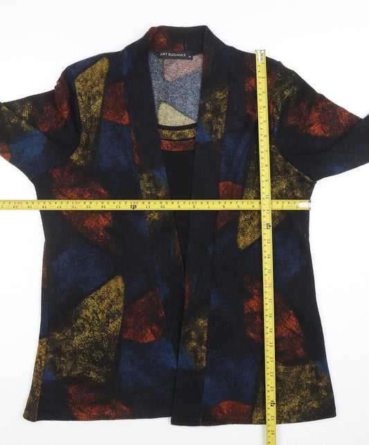 Just Elegance Women’s Multicoloured Geometric Cardigan Size 14