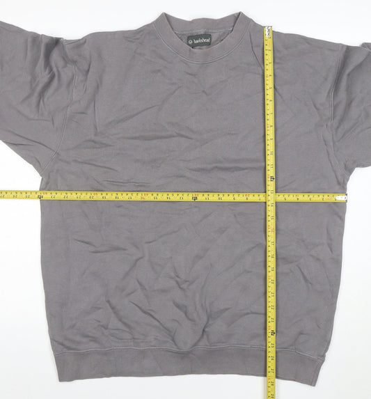 Mens UK Size XL Hawkshead Grey Pullover Sweatshirt