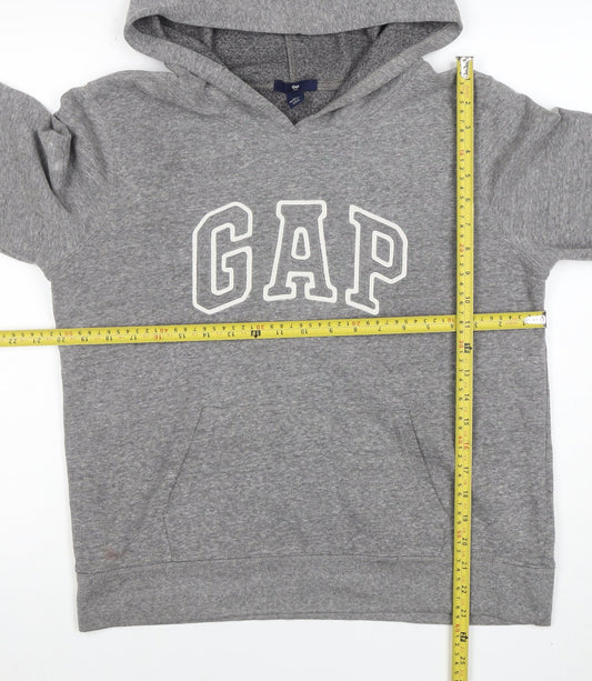 Mens UK Size M Gap Grey Pullover Hoodie