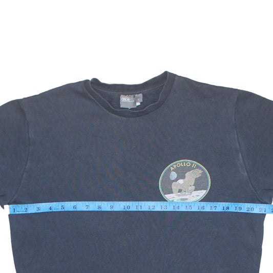 Mens UK Size M ASOS Blue Pullover Sweatshirt