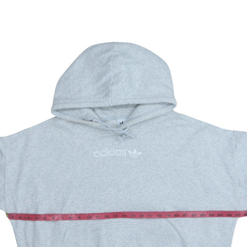 Womens UK Size 18 Adidas Grey Pullover Hoodie