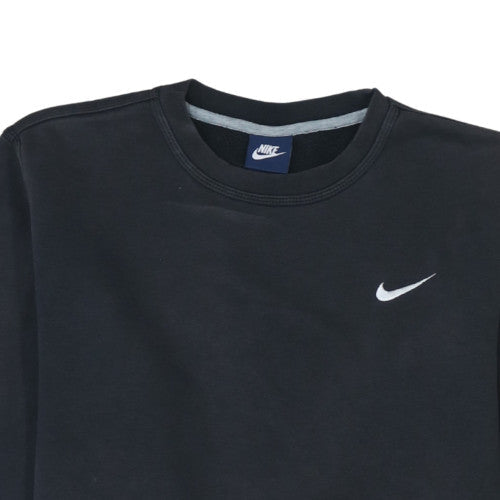Mens UK Size M Nike Black Pullover Sweatshirt